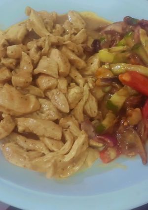 صورة لوصفة گص دجاج سهل وبسيط