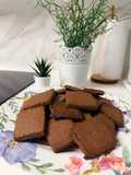 Galletas de almendra, cacao y canela