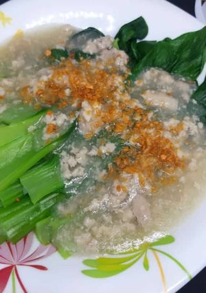 Foto resep Pokcoy ayam siram