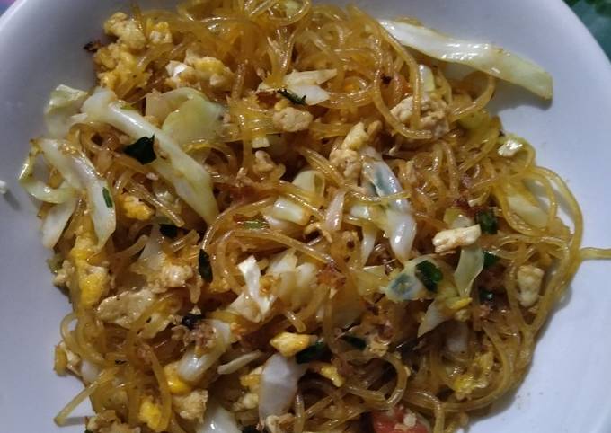 Bihun goreng jawa sederhana🍝(manis gurih)