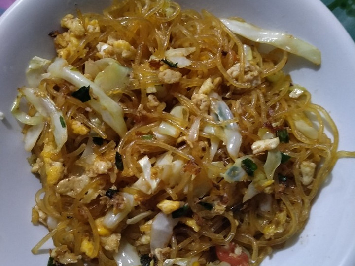 Resep Bihun goreng jawa sederhana🍝(manis gurih) Enak