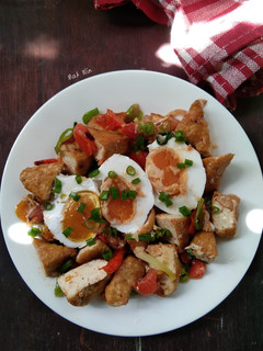 Foto resep Sambal telur asin tahu