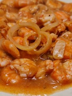 Foto resep Udang Asam Manis