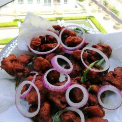 A picture of Chicken 65 Fry.