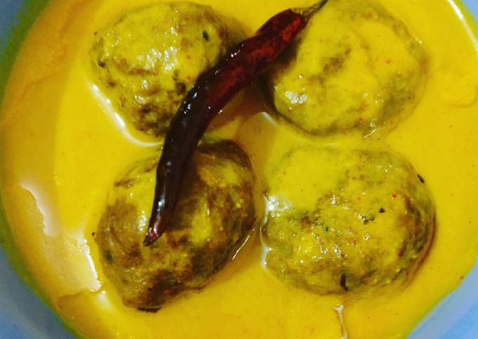 Recipe of Quick Kele ki Kadhi