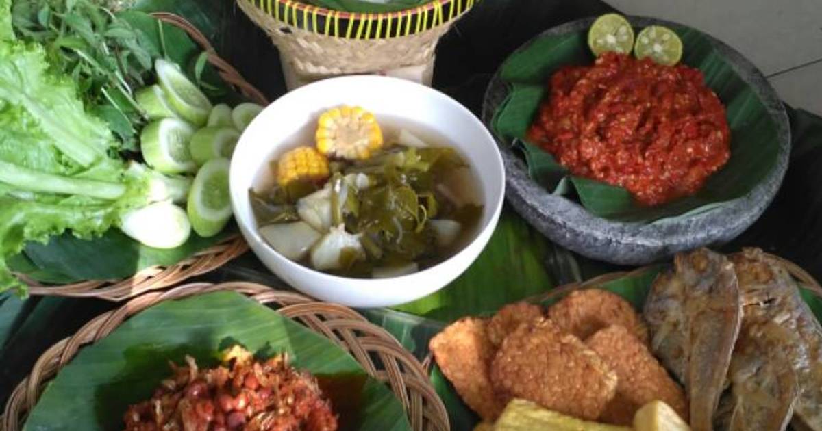 Menu Bakul Sunda Sederhana