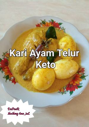 Foto resep Kari Ayam Telur Keto #Ketopad