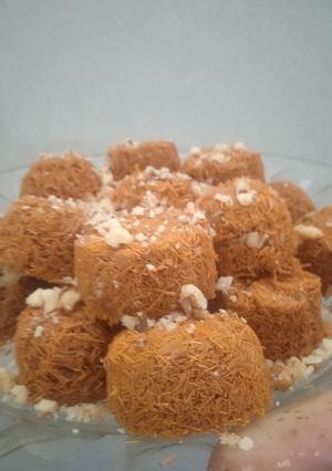 عکسی از دستور باقلوای شعریه