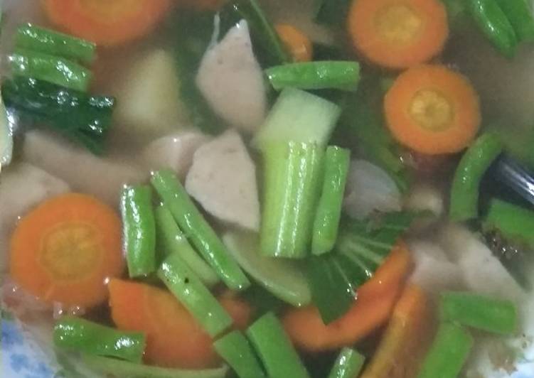 Sayur sop campur-campur