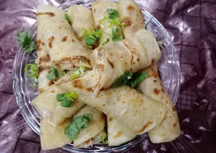 Easiest Way to Prepare Award-winning Chicken roll paratha