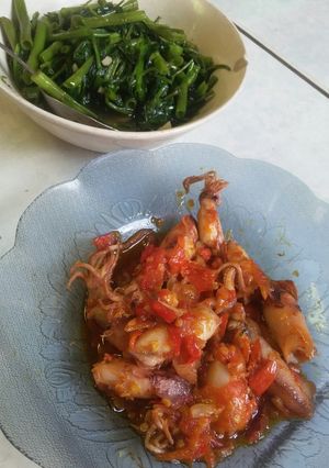 Foto resep Cumi Asin Sambel Bawang