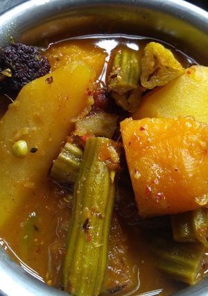 A picture of Mix vegetables.
