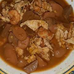 รูปของ Telor Orak Arik Sosis Bakso