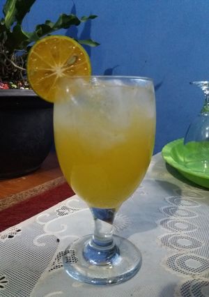 Foto resep Es jeruk