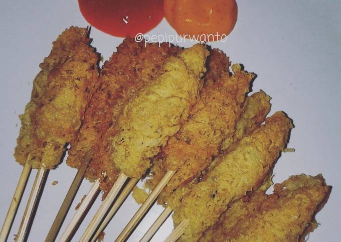 Sate telur gulung