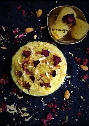 શક્કરિયા નો શીરો (Sweet Potato Sheera Recipe In Gujarati) રેસીપી મુખ્ય ફોટો