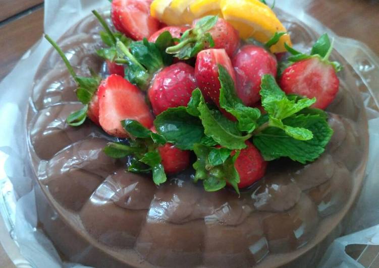  Resep  Puding  coklat topping  buah  oleh Anabella Cookpad