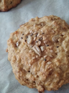 Una foto de Galletas de banana y avena