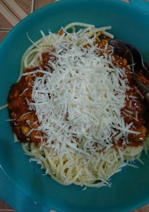 Foto resep Spaghetti simple bolognese