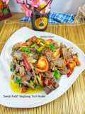 Tumis Kulit Singkong Teri Medan