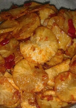 Foto resep Keripik Singkong Pedas