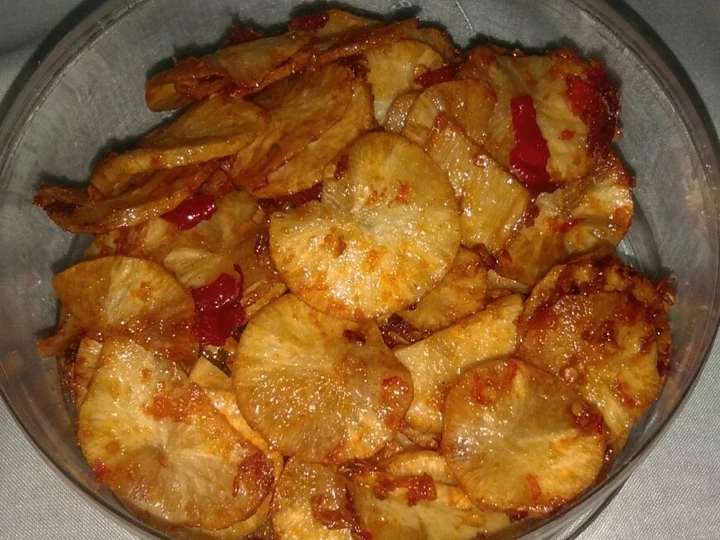 Cara Gampang Membikin Resep Keripik Singkong Pedas yang Lezat Sekali Anti Ribet, Bikin Ngiler