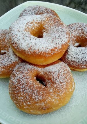 Foto resep Donut ubi kuning empuk dan donut frozen