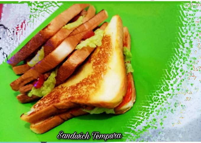 Cara Gampang Menyajikan Sandwich Tempura (untuk Bumil) yang Enak