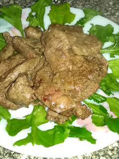 صورة لوصفة كبدة شرايح سهلة وطعمة