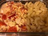 Tomatoes Fried with Egg and Cheese Noodles