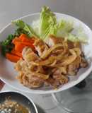 สเต็กไก่สไตล์ญี่ปุ่นแบบง่ายๆ