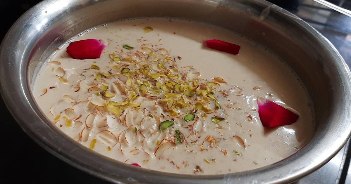 Kunti Naik દ્વારા રેસીપી ડ્રાય ફ્રૂટ બાસુંદી (Dry Fruit Basundi Recipe