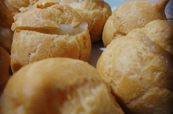 Cara Memasak Soes mini (profiterole) isi vla Irit Untuk Jualan