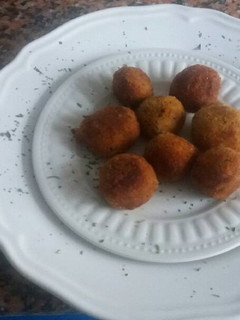Una foto de Croquetas de morcilla