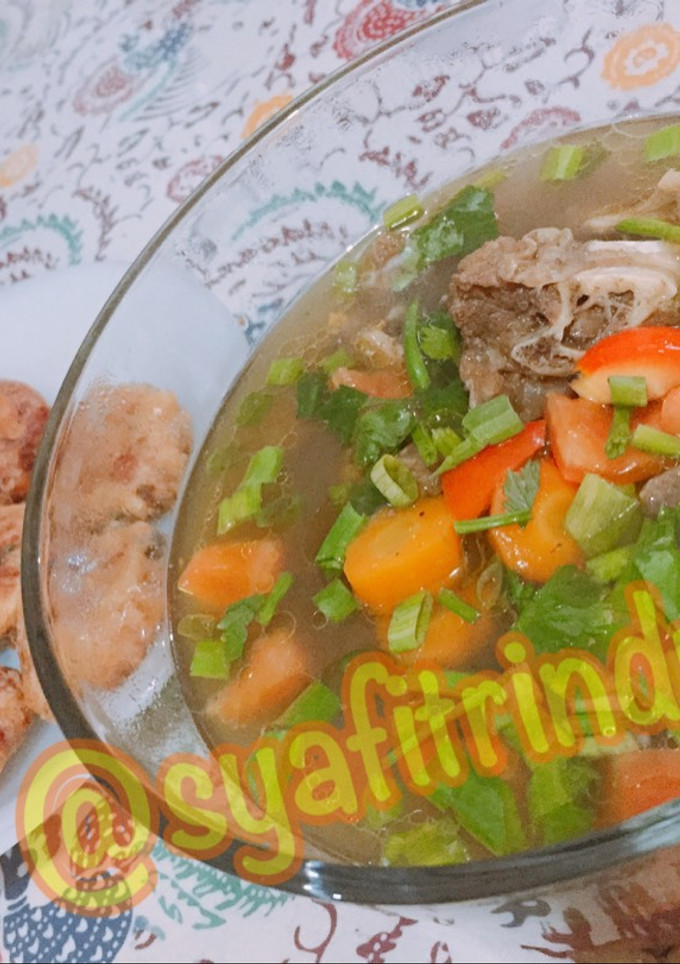Foto resep Sop Iga sapi segar simple