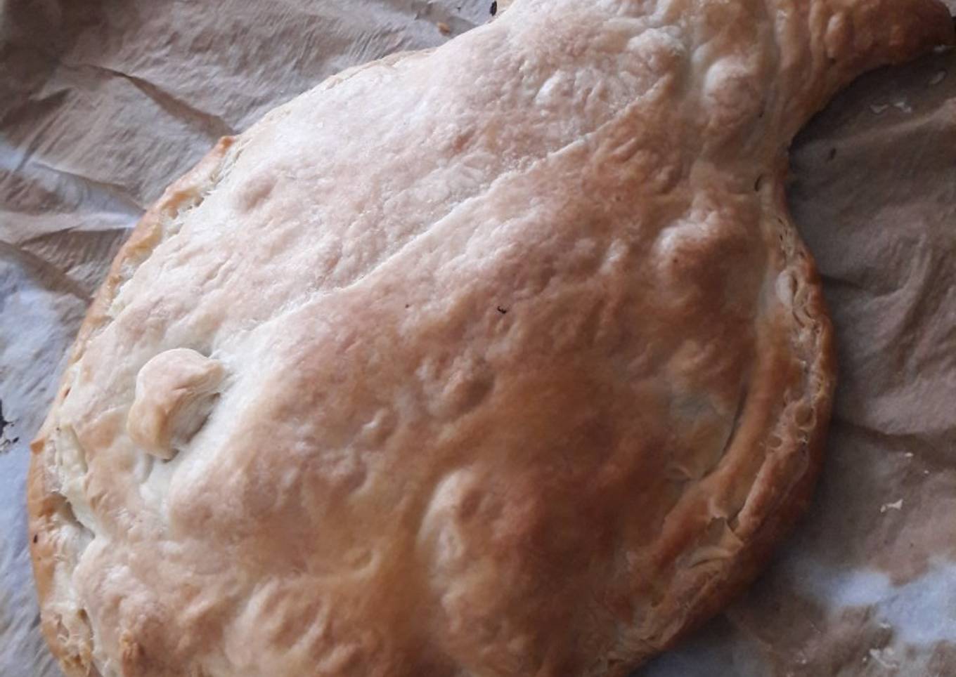 Feuilleté au deux poissons