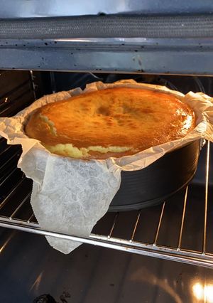 Una foto de Tarta de queso (Estilo La Viña)