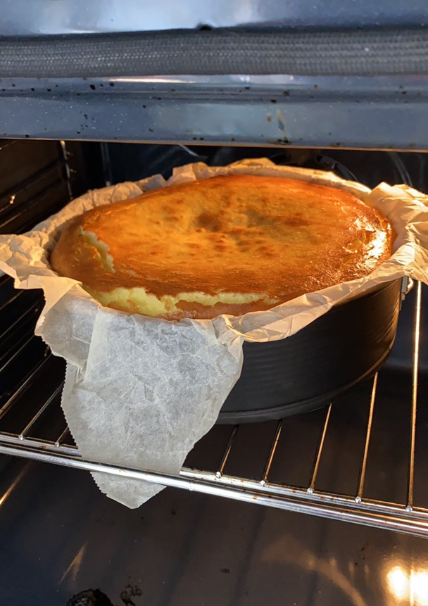 Una foto de Tarta de queso (Estilo La Viña)