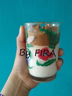Foto resep 10. Dalgona Coffe With Coconut Delight Milk
