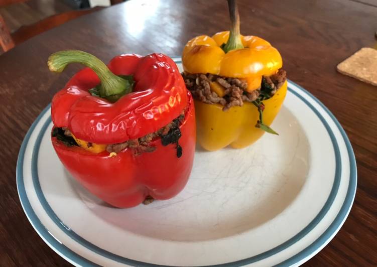 Steps to Prepare Homemade Stuffed peppers