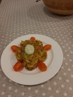 Una foto de Col con lentejas