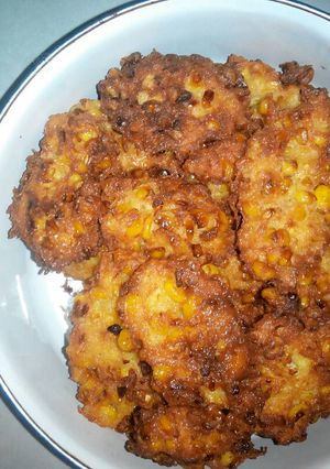 Foto resep Bakwan jagung pedas