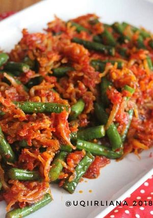 Foto resep Sambal Teri Kacang Panjang