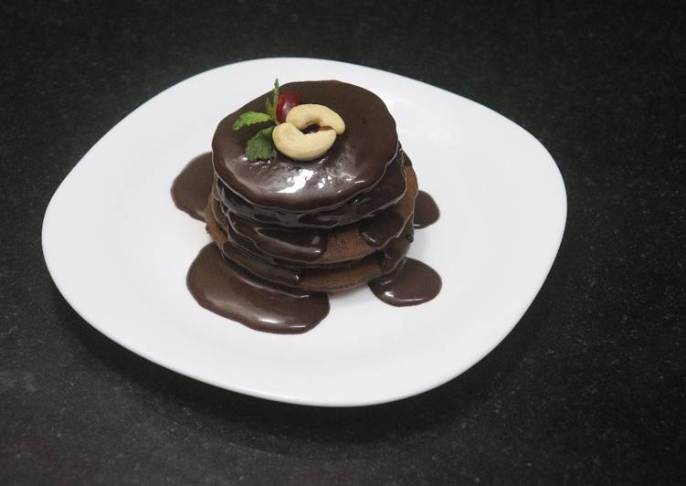 Recipe of Perfect Mini Choco pancake