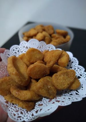 Foto resep Biji ketapang manis eggless