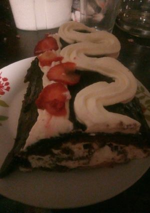 Una foto de Tronco de chocolate