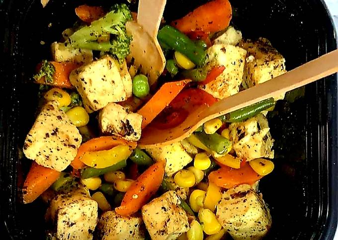 Recipe of Ultimate Vegetable Salad