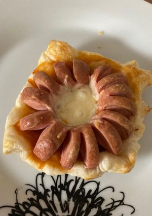 Virsli koszorú recept fotója