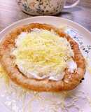 Tejmentes Túró Lángos