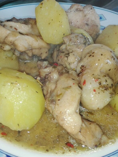 Una foto de Pollo a la cerveza